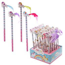 Lapiz e borracha Unicornio