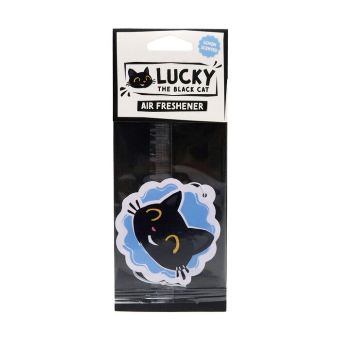 Ambientador Limão - Lucky o gato preto da sorte