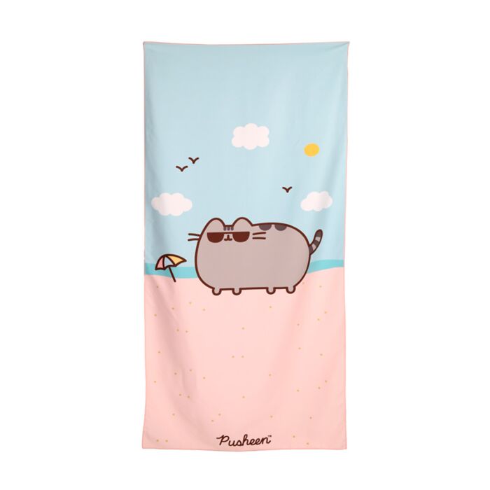 Toalha de praia em microfibra Pusheen
