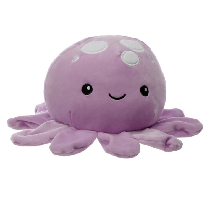 Almofada em Pelúcia Squeezies- Adoramals - Polvo