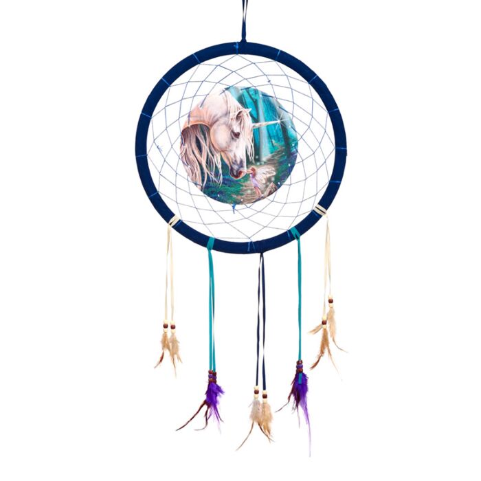 Caça-Sonhos Lisa Parker Unicórnio dos sussuros das fadas 33cm