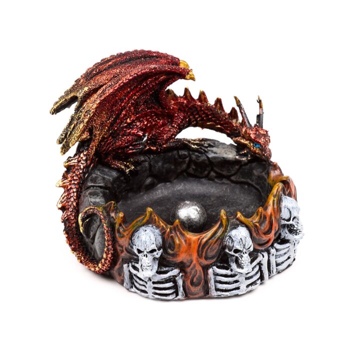 Queimador de paus de incenso e cones Dragão Dark Legends Anel de Fogo