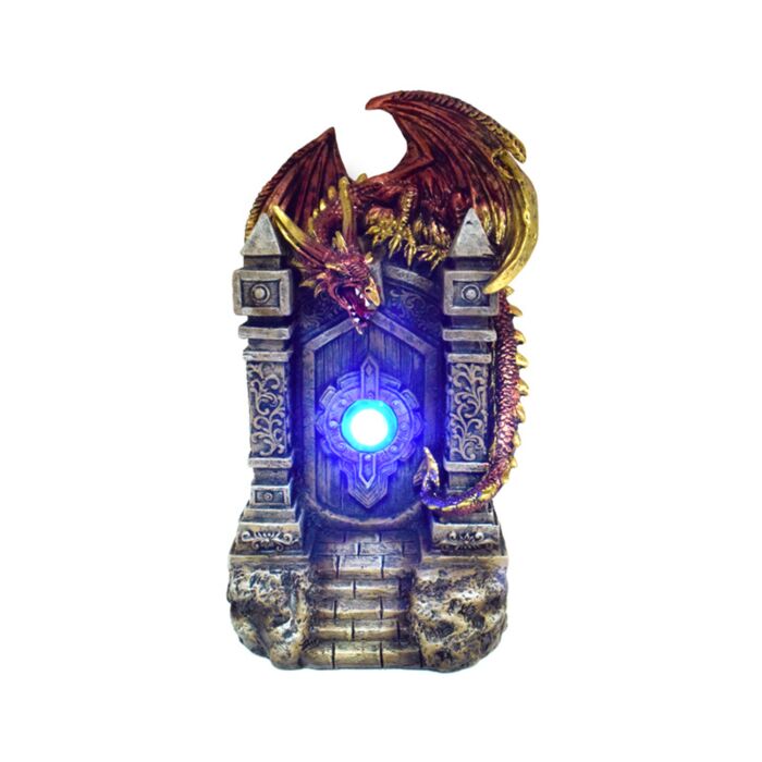 Dark Legends Porta Mística LED Dragão de Fogo