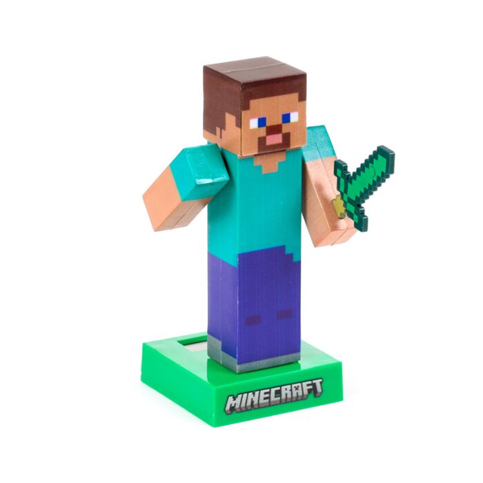 Minecraft Steve Boneco Solar