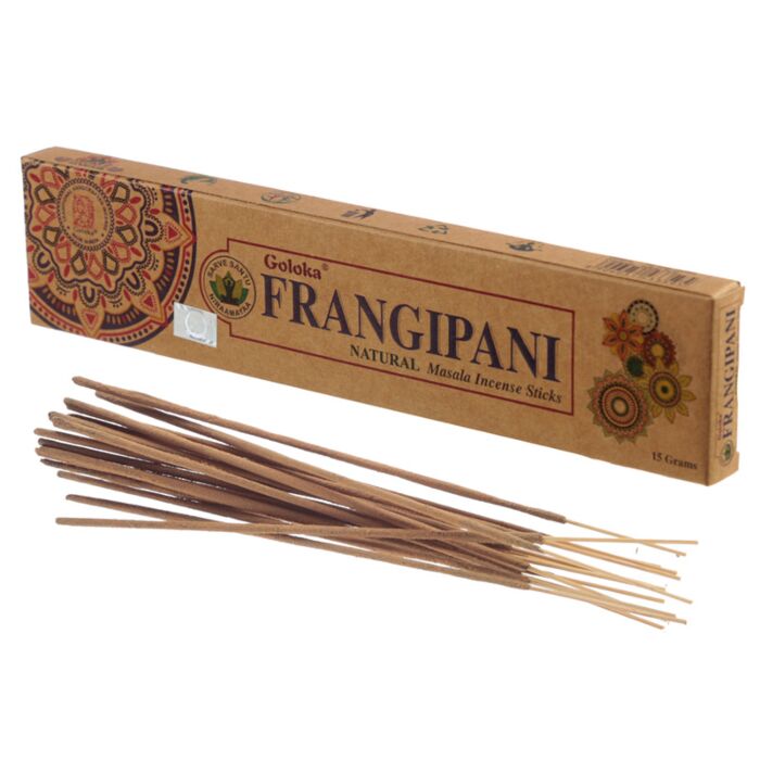 Paus de Incenso Goloka Organika - Frangipani
