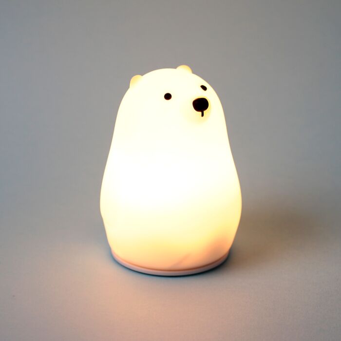 Lâmpada de dormir LED com mudança de cor - Urso Polar Adoramals