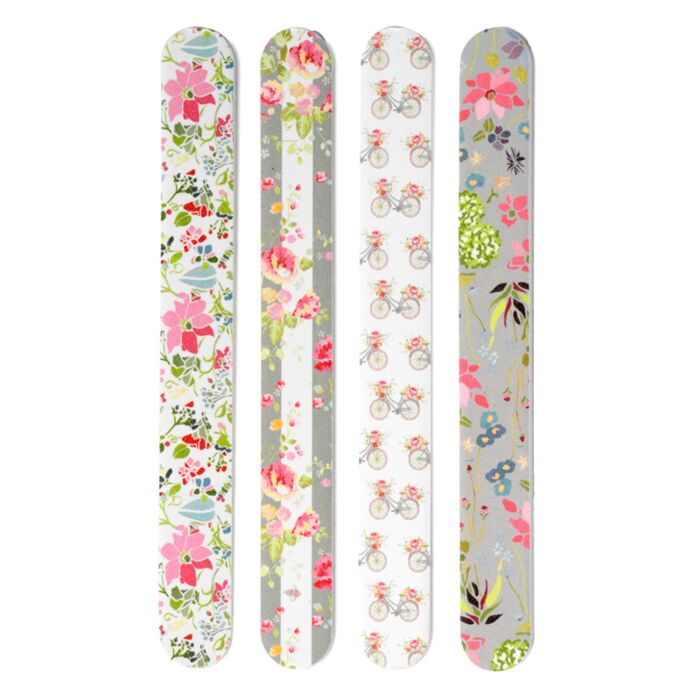 Lima de Unhas Julie Dodsworth Floral cor-de-rosa