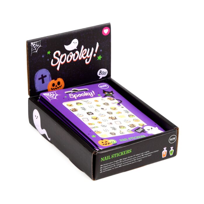 Autocolantes para unhas Spooky Assustador