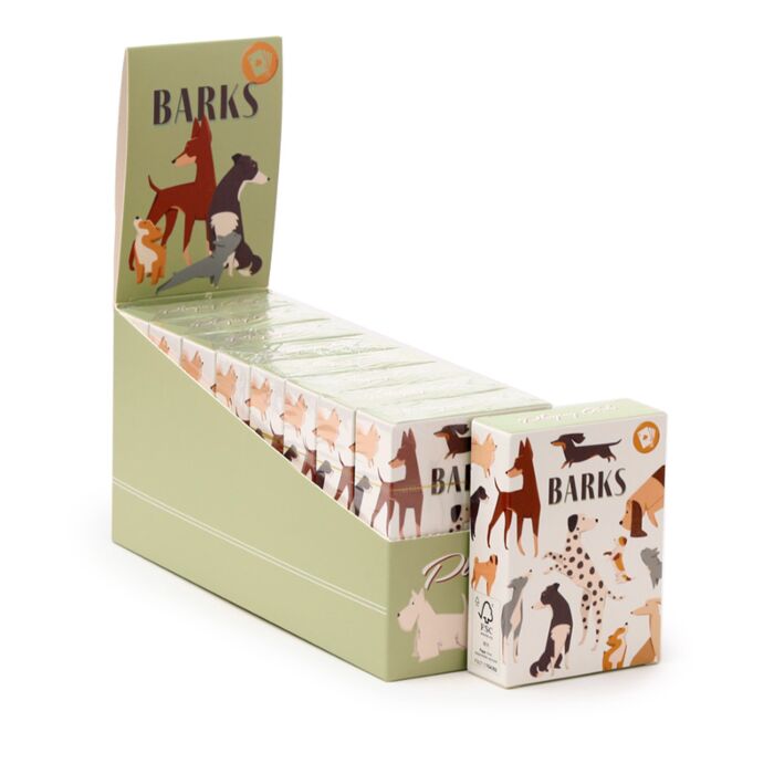 Cartas de jogo Barks Cães