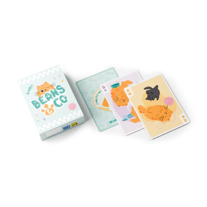 Cartas de jogo Beans & Co Gatos