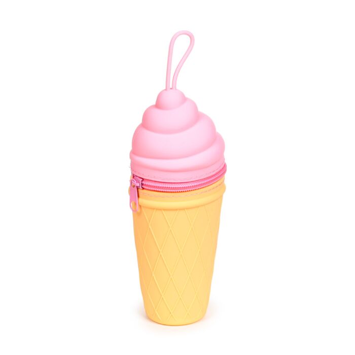 Estojo de silicone em forma de gelado Foodiemals 