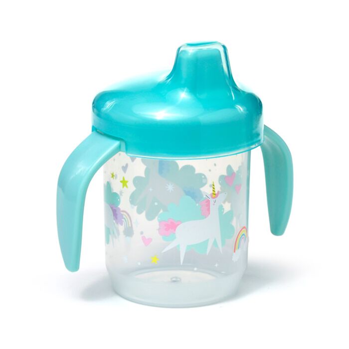 Copo Inquebrável Sippy de treinamento infantil - Unicórion Mágico