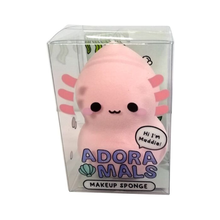 Esponja de Maquilhagem Beauty Blender Adoramals Maddie o Axolote