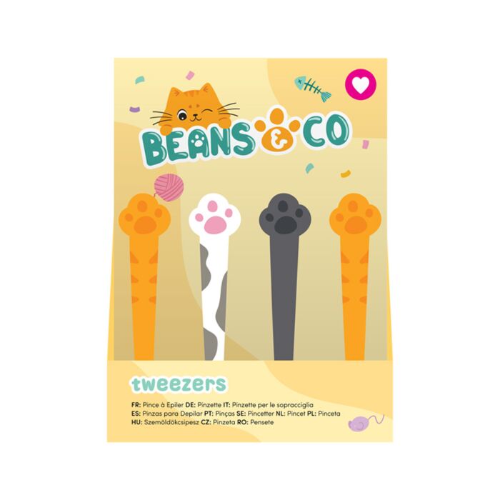 Pinças com forma Beans & Co Gatos