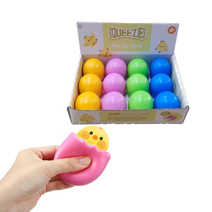 Brinquedo Pop Out Springtime Pintinho e ovo