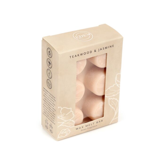 Set Eden de 6 ceras Madeira de Teca e Jasmim