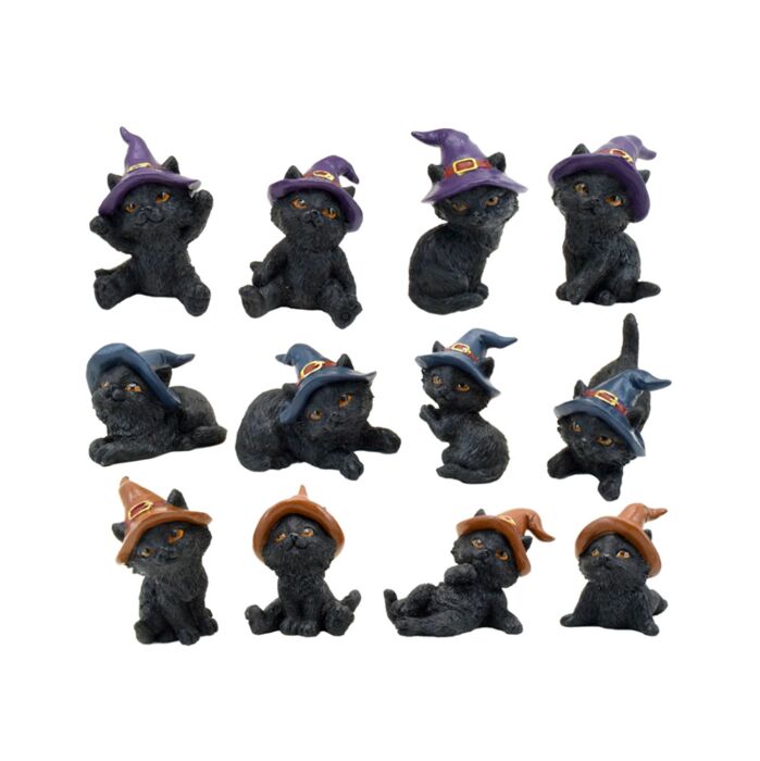 Gato Preto Feiticeiro Figuras do Mundo