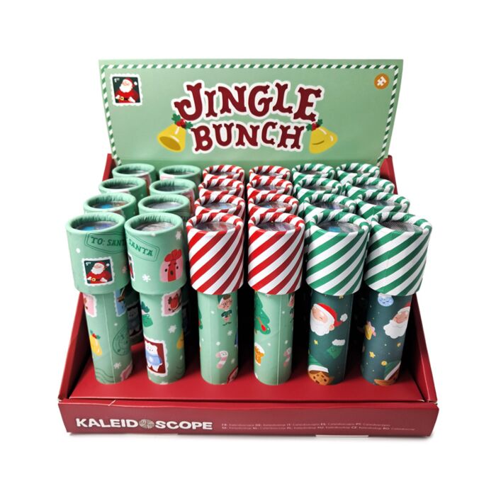 Mini Caleidoscópios Jingle Bunch Natal