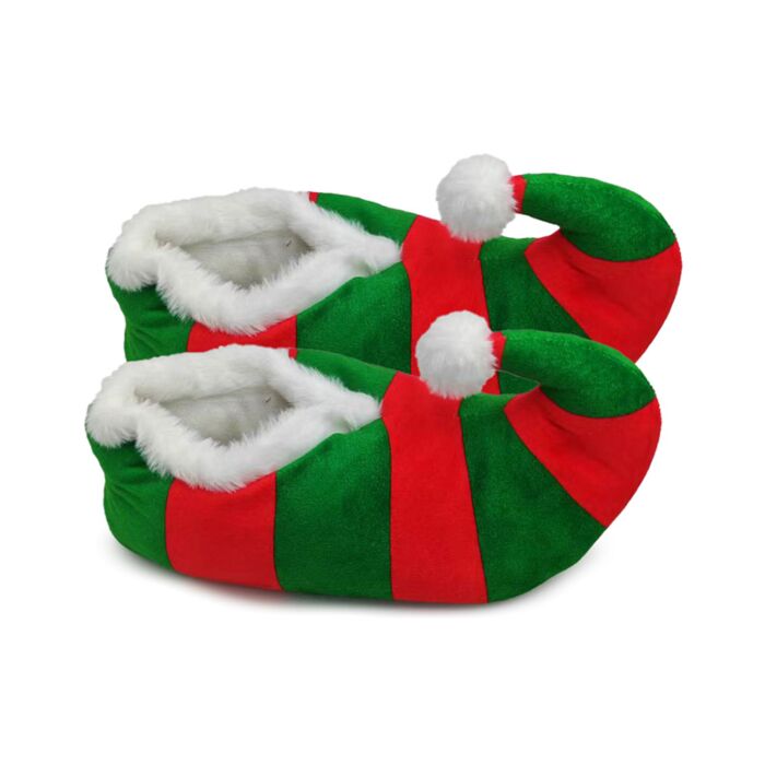 Pantufas Duende de Natal Jingle Bunch (Unisex Tamanho único)