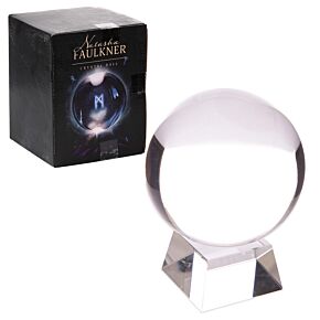 Bola de Cristal com expositor e caixa de oferta 10cm