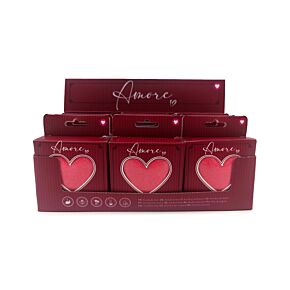 Bombas de banho em caixa de presente Amore Heart Coração