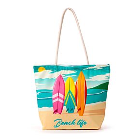Saco de praia de lona Surf e Praia