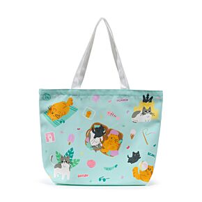 Saco de praia Beans & Co Gatos