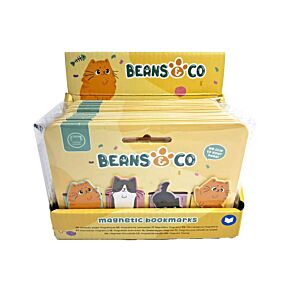 Set de marcadores magnéticos para livros Beans & Co Gatos