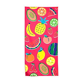 Toalha de praia em microfibra Summer Fruits