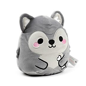 Brinquedo Fofinho Squidglys Adoramals Dorian, o lobo  