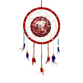 Caça-Sonhos Lobo de outono 33cm