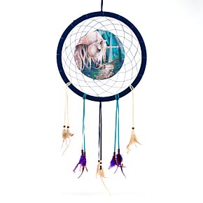 Caça-Sonhos Lisa Parker Unicórnio dos sussuros das fadas 33cm