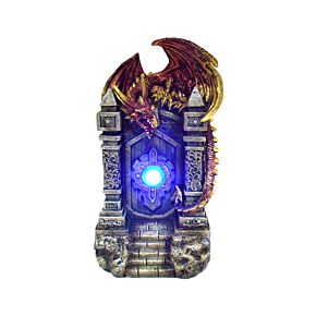 Dark Legends Porta Mística LED Dragão de Fogo
