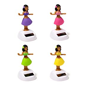 Boneco Solar Rapariga Hula 