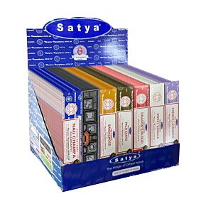 Varetas de incenso mistas Satya Nag Champa 