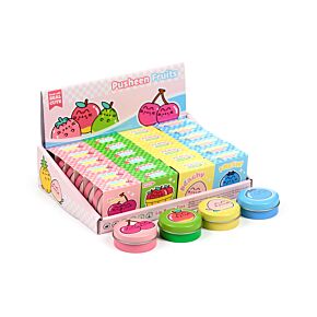 Bálsamo Labial em Lata Pusheen Frutas
