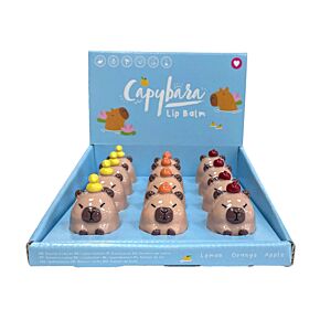 Bálsamo labial com forma  Capivara