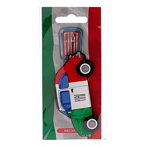 Íman PVC Fiat 500 Bandeira Italiana