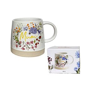 Caneca de grés Prados de Nectar Mãe Caneca de grés Prados de Nectar Mãe