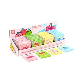 Caixa Lima de unhas Pusheen Frutas