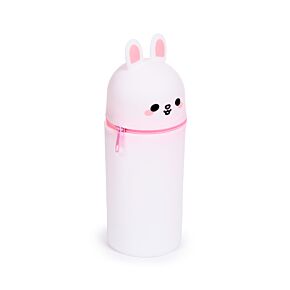 Estojo em silicone Adoramals Frances o coelho