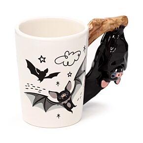 Caneca com Asa Moldada - Morcego