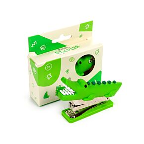 Mini agrafador com forma - Crocodilo 