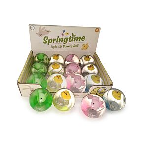 Bola saltitante LED intermitente Springtime Pato
