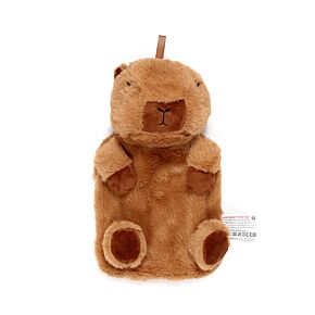 Botija de água quente com pelúcia Capivara