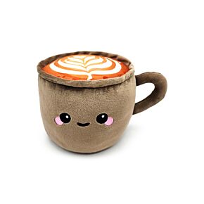 Saco térmico para micro-ondas com lavanda e pelúcia Foodiemals Cappuccino