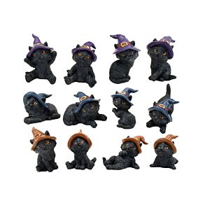 Gato Preto Feiticeiro Figuras do Mundo