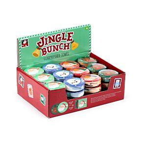 Toalha de viagem comprimida Jingle Bunch Natal
