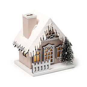 Decoração LED Natal coberto de neve