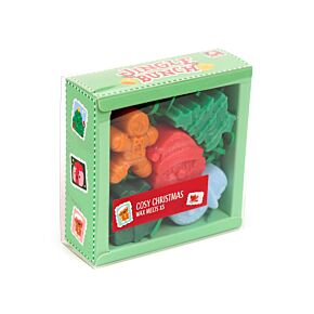 Conjunto de 5 ceras com forma de Jingle Bunch Natal